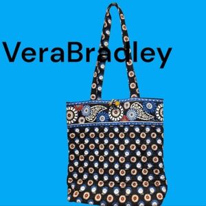 VeraBradley Tote EUC "Night Owl"